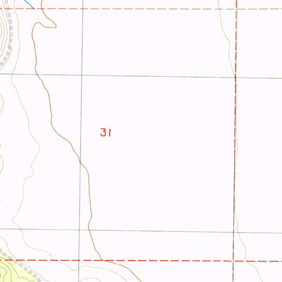 United States Geological Survey Whiteline Reservoir, OR (1985, 24000-Scale) digital map
