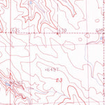 United States Geological Survey Whiteman Ranch, SD (1982, 24000-Scale) digital map