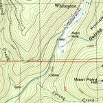 United States Geological Survey Whitepine, CO (1982, 24000-Scale) digital map