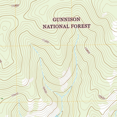 United States Geological Survey Whitepine, CO (2022, 24000-Scale) digital map