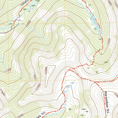 United States Geological Survey Whitepine, CO (2022, 24000-Scale) digital map