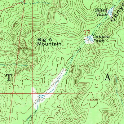 United States Geological Survey Whiteriver, AZ (1967, 24000-Scale) digital map