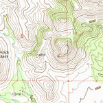 United States Geological Survey Whiterock Mountain, NM (1999, 24000-Scale) digital map