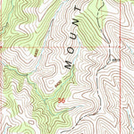 United States Geological Survey Whiterock Mountain, NM (1999, 24000-Scale) digital map