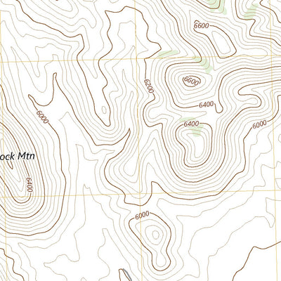 United States Geological Survey Whiterock Mountain, NM (2023, 24000-Scale) digital map