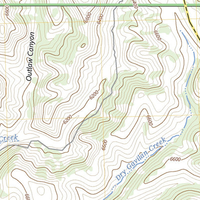 United States Geological Survey Whiterock Mountain, NM (2023, 24000-Scale) digital map