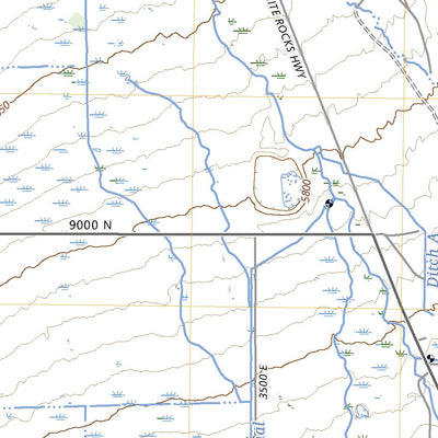 United States Geological Survey Whiterocks, UT (2023, 24000-Scale) digital map