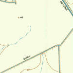 United States Geological Survey Whites Bayou, TX (1943, 24000-Scale) digital map