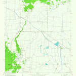 United States Geological Survey Whites Bayou, TX (1961, 24000-Scale) digital map