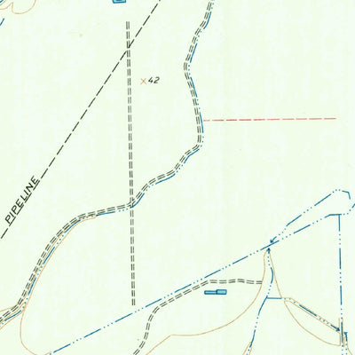 United States Geological Survey Whites Bayou, TX (1961, 24000-Scale) digital map