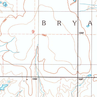 United States Geological Survey Whites Lake, OK (1987, 24000-Scale) digital map