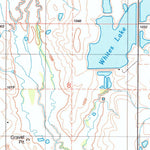 United States Geological Survey Whites Lake, OK (1987, 24000-Scale) digital map
