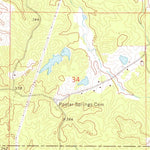 United States Geological Survey Whites, MS (1971, 24000-Scale) digital map