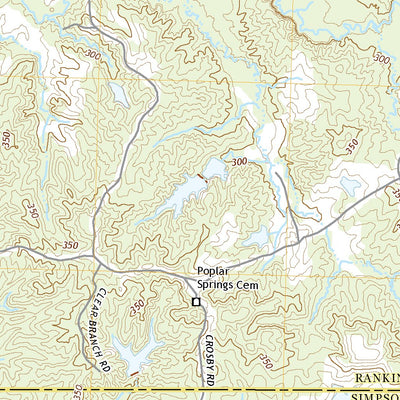 United States Geological Survey Whites, MS (2020, 24000-Scale) digital map