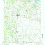 United States Geological Survey Whitesboro, TX (1958, 62500-Scale) digital map