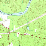 United States Geological Survey Whitesburg, GA (1965, 24000-Scale) digital map