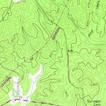 United States Geological Survey Whitesburg, GA (1965, 24000-Scale) digital map