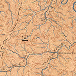 United States Geological Survey Whitesburg, KY (1890, 125000-Scale) digital map