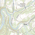 United States Geological Survey Whitesburg, PA (2023, 24000-Scale) digital map