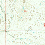 United States Geological Survey Whiteside Ranch, MT (1965, 24000-Scale) digital map