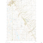 United States Geological Survey Whitestone Lake, SD (2021, 24000-Scale) digital map