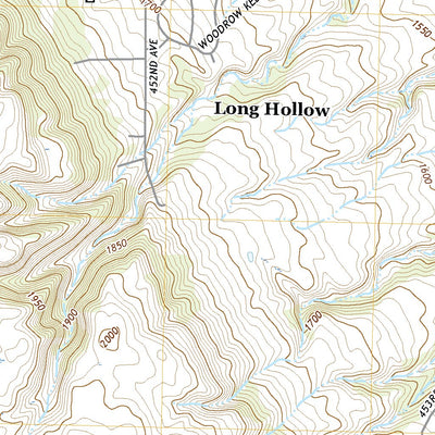 United States Geological Survey Whitestone Lake, SD (2021, 24000-Scale) digital map