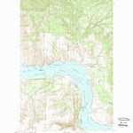 United States Geological Survey Whitestone Rock, WA (1989, 24000-Scale) digital map