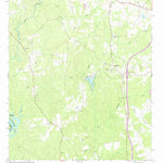 United States Geological Survey Whitesville, GA-AL (1964, 24000-Scale) digital map