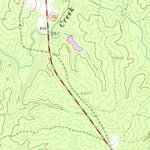 United States Geological Survey Whitesville, GA-AL (1964, 24000-Scale) digital map