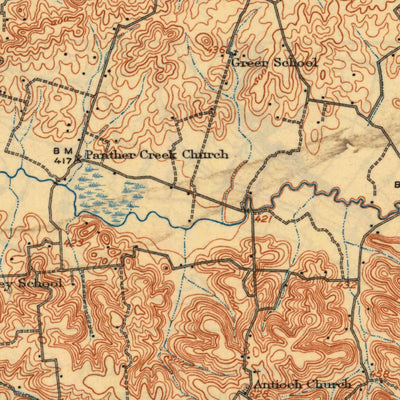 United States Geological Survey Whitesville, KY (1909, 62500-Scale) digital map