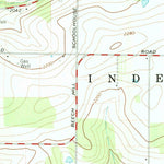 United States Geological Survey Whitesville, NY (1965, 24000-Scale) digital map