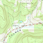 United States Geological Survey Whitesville, NY (1965, 24000-Scale) digital map