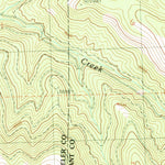 United States Geological Survey Whitetail Butte, OR (1990, 24000-Scale) digital map