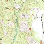 United States Geological Survey Whitetail Butte, OR (1995, 24000-Scale) digital map