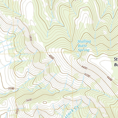 United States Geological Survey Whitetail Butte, OR (2020, 24000-Scale) digital map