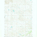 United States Geological Survey Whitetail Creek, MT (1982, 24000-Scale) digital map