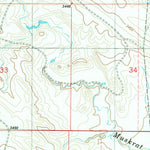 United States Geological Survey Whitetail Creek, MT (1982, 24000-Scale) digital map