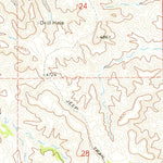 United States Geological Survey Whitetail Creek, WY (1971, 24000-Scale) digital map