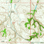 United States Geological Survey Whitetail, MT (1973, 24000-Scale) digital map