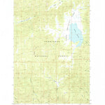 United States Geological Survey Whitetail Peak, MT (1985, 24000-Scale) digital map