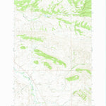 United States Geological Survey Whitetail Reservoir, MT (1971, 24000-Scale) digital map