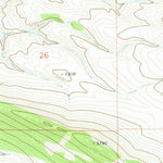 United States Geological Survey Whitetail Reservoir, MT (1971, 24000-Scale) digital map