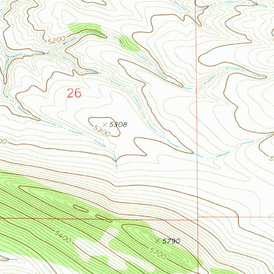 United States Geological Survey Whitetail Reservoir, MT (1971, 24000-Scale) digital map