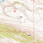 United States Geological Survey Whitetail Reservoir, MT (1995, 24000-Scale) digital map