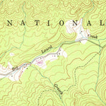 United States Geological Survey Whitetop Mountain, VA (1959, 24000-Scale) digital map