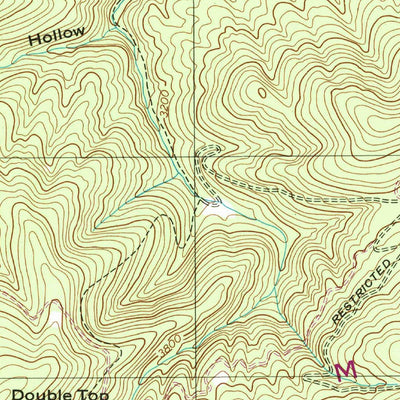 United States Geological Survey Whitetop Mountain, VA (2000, 24000-Scale) digital map
