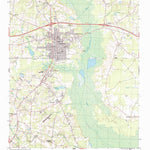 United States Geological Survey Whiteville, NC (1987, 24000-Scale) digital map