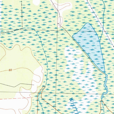 United States Geological Survey Whiteville, NC (1987, 24000-Scale) digital map