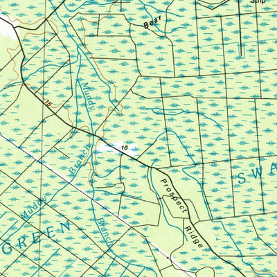 United States Geological Survey Whiteville, NC-SC (1990, 100000-Scale) digital map