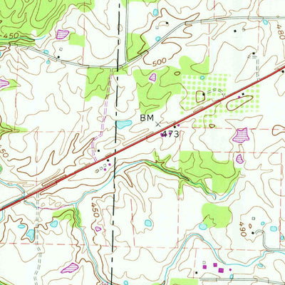 United States Geological Survey Whiteville, TN (1959, 24000-Scale) digital map